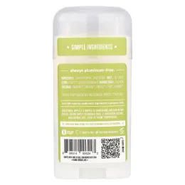 Humble Brands, Дезодорант без алюминия, бергамот и имбирь, 70 г (2,5 унции)