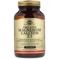 Solgar, Chelated Magnesium Calcium 2:1, 90 Tablets