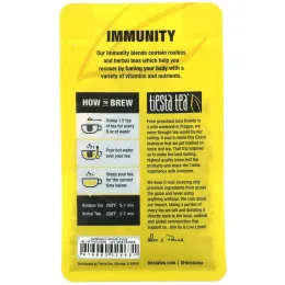 Tiesta Tea Company, Листовой чай премиум-класса, клубничный лимонад, без кофеина, 2,0 унции (56,7 г)