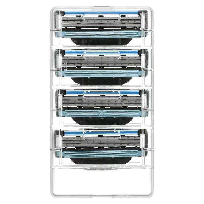 Gillette, Сменные кассеты Mach3, 4 шт.