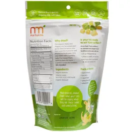 NurturMe, Органическая закуска для детей, Yum-A-Roo's, банан + яблоко + броколли, 1 унция (28 г)