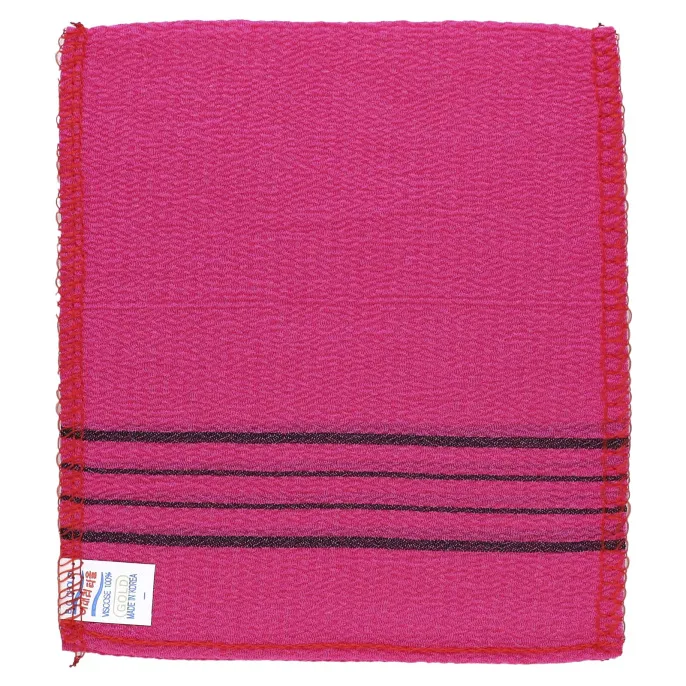 Goldsangsa, отшелушивающая мочалка, красный, 4 шт.