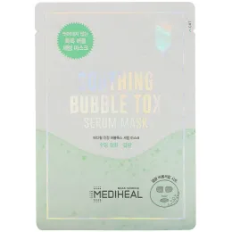 Mediheal, Soothing Bubble Tox Serum Mask, 10 Sheets, 18 ml Each