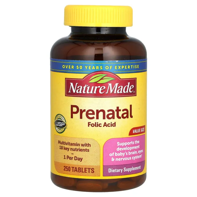 Nature Made Multi Prenatal, 250 таблеток