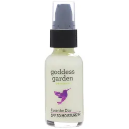 Goddess Garden, Органический продукт, Face the Day, ежедневный увлажняющий крем, укрепляющий праймер, SPF 30, 30 мл (1 ж. унц.)