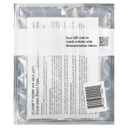 D'adamo, Eldon, Набор для определения типа крови, 1 набор для самостоятельного тестирования