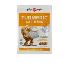 The Ginger People, Turmeric Latte Mix, 10 packets, 05 oz (15 g) Each