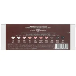 16 Brand, Набор теней Sixteen Brickit, 10 г (0,35 унции)