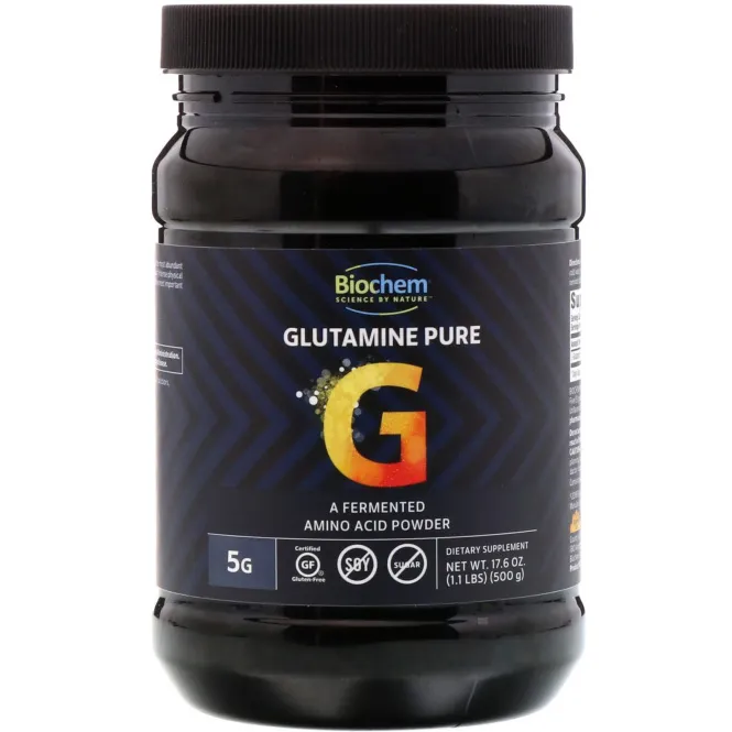Biochem, Чистый глутамин, 17,6 унц. (500 г)