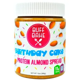 Buff Bake, Спред с миндальным белком, торт на день рождения, 368 г