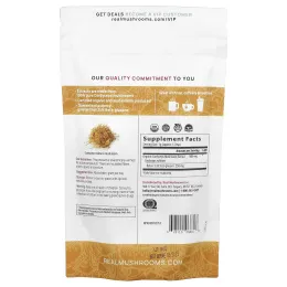 Real Mushrooms, Cordyceps-M, органический экстракт грибов в порошке, 150 г (5,29 унции)