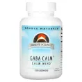 Source Naturals, Успокоительное средство GABA Calm с мятным вкусом, 120 пастилок