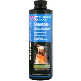 Miracle Care, Miracle Coat, Spray-On Waterless Shampoo, For Dogs, Meadow Fresh Scent, 12 fl oz (355 ml)