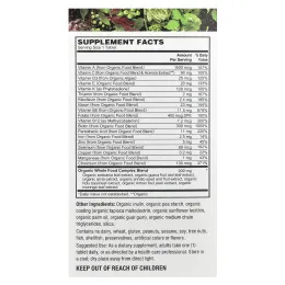 PlantFusion, Органические веганские мультивитамины для мужчин, 60 веганских таблеток