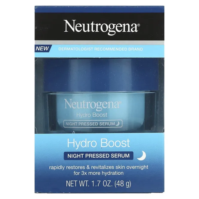 Neutrogena, Hydro Boost, ночная прессованая сыворотка, 48 г (1,7 унции)