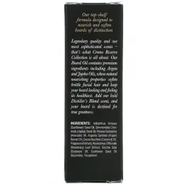 Cremo, Reserve Collection, масло для бороды, смесь Reserve, 30 мл (1 жидк. Унция)