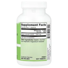 Vitacost, Black Cohosh Root, 540 mg, 100 Capsules