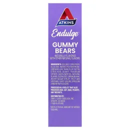 Atkins, Endulge ™, жевательные мишки, 6 пакетиков по 30 г (1,06 унции)