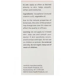 Home Health, Натуральный витамин Е, 0,5 жидких унции (14 мл)