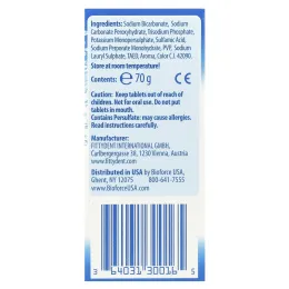 Secure Denture, Очищающие таблетки, 32 таблетки