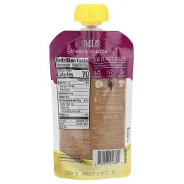 Happy Family Organics, Happy Baby®, органическое детское питание, от 6 месяцев, бананы, сливы и мюсли, 113 г (4 унции)