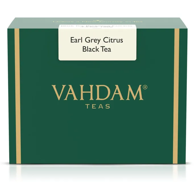 Vahdam Teas, Earl Grey, черный чай, цитрусовый, 454 г (16 унций)