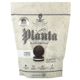 Ambrosia Collective, Planta, растительный протеин, печенье и сливки, 937,5 г (2,07 фунта)