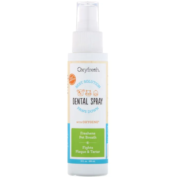 Oxyfresh, Стоматологический спрей с кислородом, 3 жидких унции (89 мл)