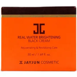 Jayjun Cosmetic, Черный крем, усиливающий сияние кожи, на водной основе, 1,69 унц. (50 мл)