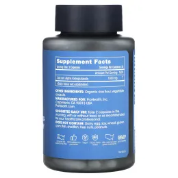 ProHealth Longevity, кальций AKG Longevity, 1000 мг, 60 капсул (500 мг в 1 капсуле)