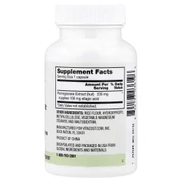 Vitacost, Everyday, экстракт граната, 235 мг, 100 капсул
