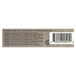 Honest Amish, Мыло Slick Beard & Body Bar, 1 шт.