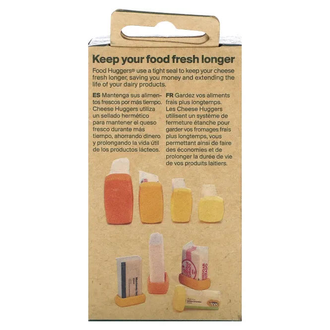 Food Huggers, многоразовые палочки для сыра, 4 шт.
