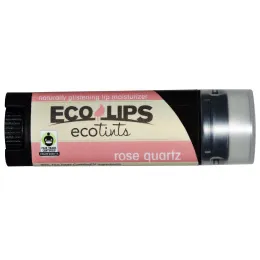 Eco Lips Inc., Ecotints, увлажняющий бальзам для губ, Rose Quartz, 0.15 унций (4.25 г)