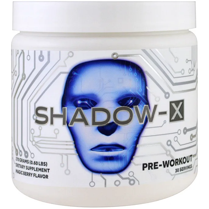 Cobra Labs, Предтренировочный комплекс Shadow-X, вкус волшебных ягод, 0,60 ф (270 г)