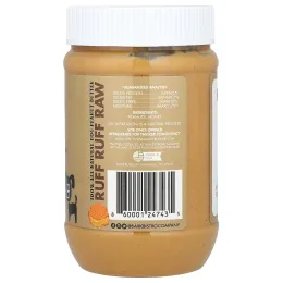 Bark Bistro, Buddy Budder, арахисовая паста, для собак, без добавок, 480 г (17 унций)