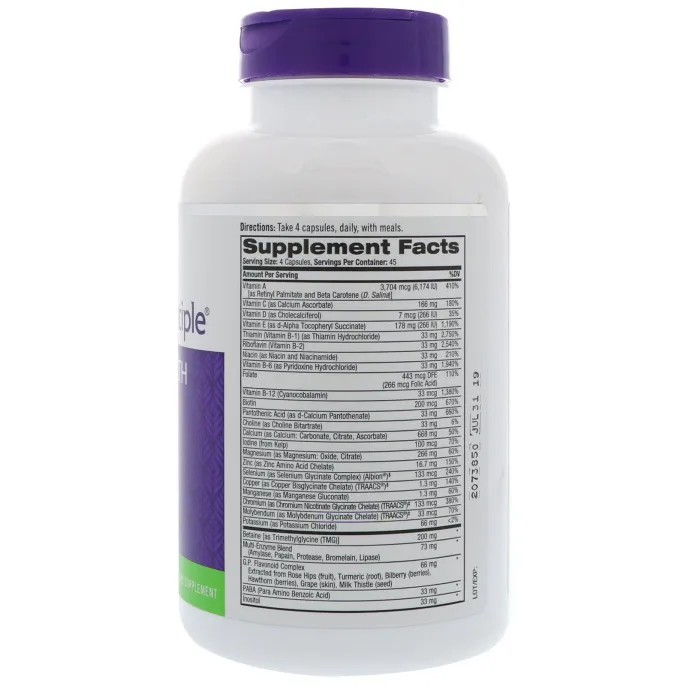 Natrol, My Favorite Multiple, без железа, 180 капсул