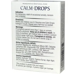 Historical Remedies, Гомеопатические леденцы для успокоения, 30 гомеопатических пастилок