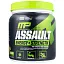 MusclePharm, Assault, Энергия + Сила, предтренировочный комплекс, зелёное яблоко, 333 г.
