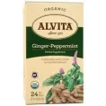 Alvita, Чай в пакетиках - Органический Имбирь-Мята перечная 24 шт.