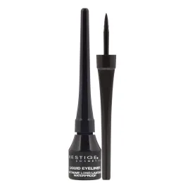 Prestige Cosmetics, Жидкая подводка, черного цвета, 0,1 унции (3 мл)