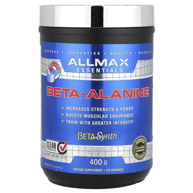 ALLMAX, Essentials, бета-аланин, 400 г (14,11 унции)