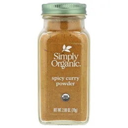 Simply Organic, Острый порошок карри, 79 г
