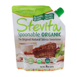 Stevita, Spoonable Organic, оригинал, 227 г