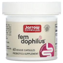 Jarrow Formulas, Fem Dophilus для женщин, 60 растительных капсул