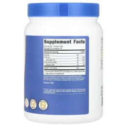 Nutricost, Масло C8 MCT в порошке, без ароматизаторов, 454 г (16,2 унции)