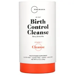 Premama, 28 Day Birth Control Cleanse, Berry Drink Mix, Stage 1, 8.4 oz ( 238 g)