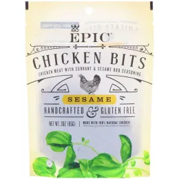 Epic Bar, Chicken Bits, Sesame, 3 oz (85 g)