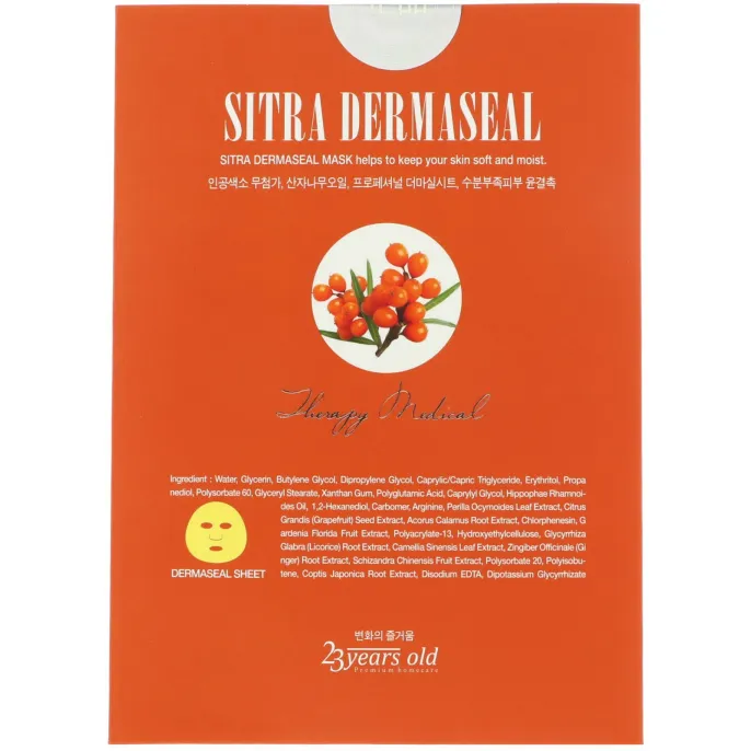 23 Years Old, Маска Sitra Dermaseal, 1 Маска, 30 г