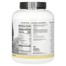 Levels, Порошок из сывороточного протеина от травяного откорма, со стручками ванили, 2,27 кг (5 фунтов)